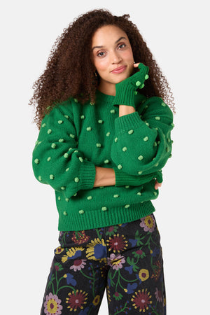 Gorman - Pom Pom Gloves - green