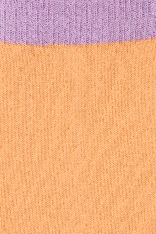 Gorman - Orange Wool Sock - multi
