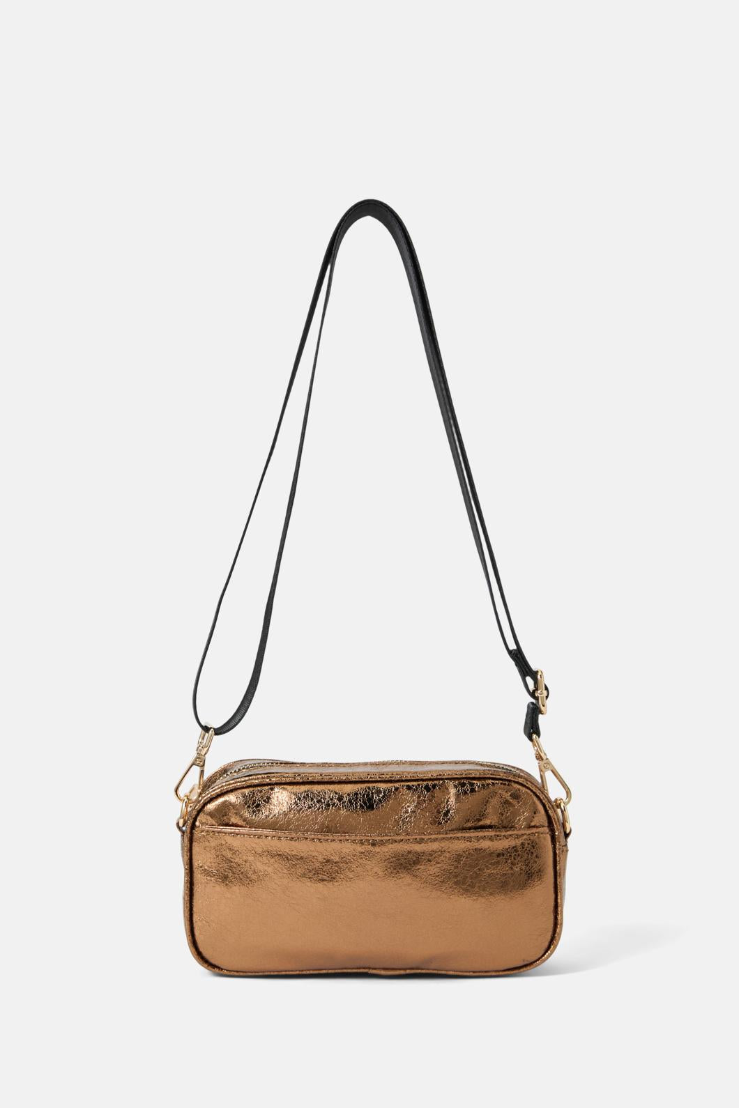 Gorman - Metallic Gold Crossbody Bag - gold