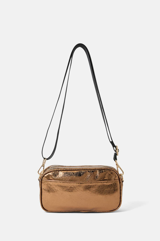 Gorman - Metallic Gold Crossbody Bag - gold