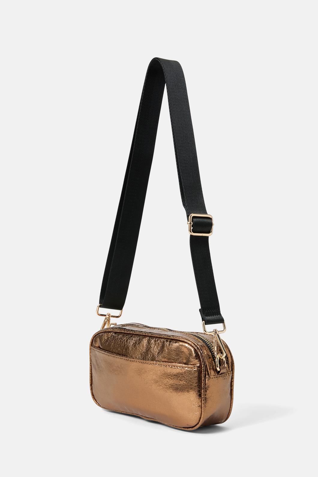 Gorman - Metallic Gold Crossbody Bag - gold