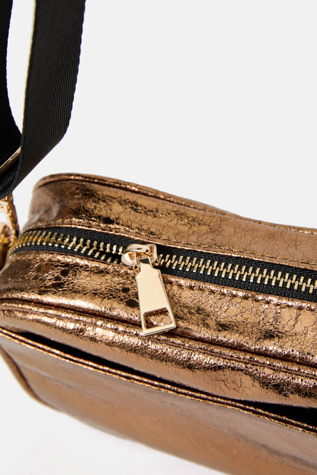 Gorman - Metallic Gold Crossbody Bag - gold
