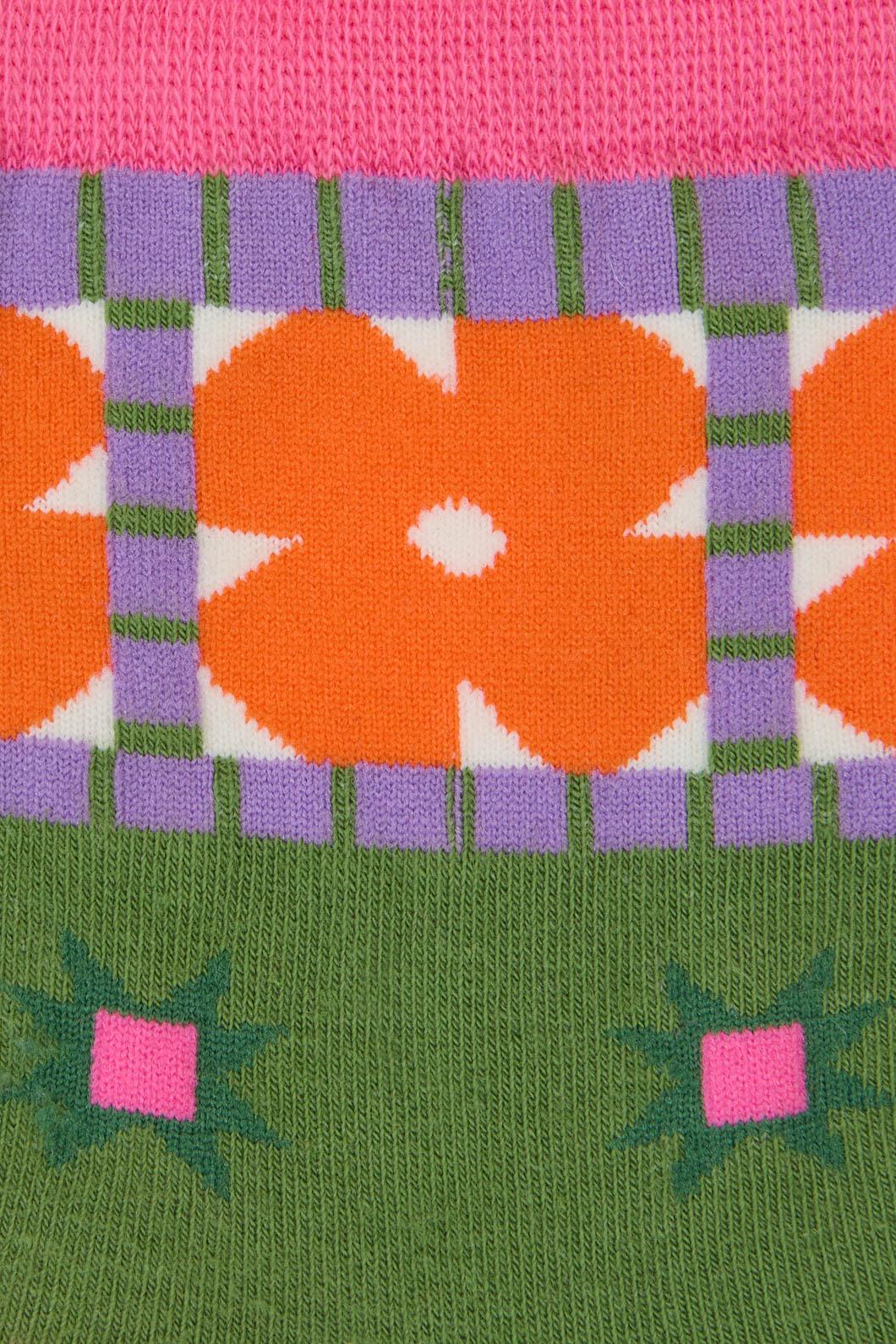Gorman - Heirloom Green Mesh Sock - multi