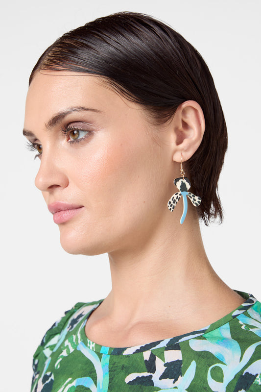 Gorman - Butterfly Flower Earring - multi