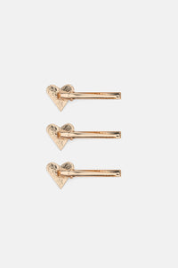 Gorman - Gem Heart Hair Pin S/3 - multi