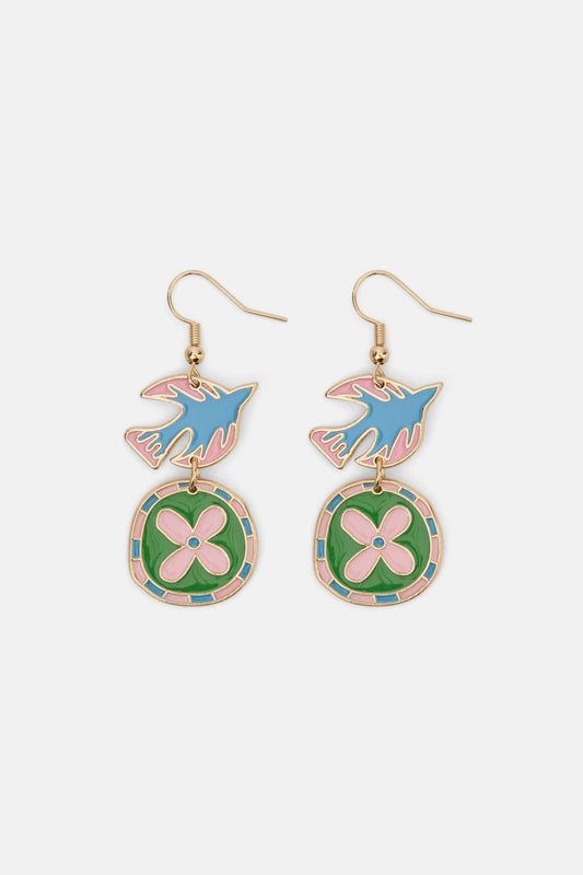 Gorman - Bird Flower Earring - multi