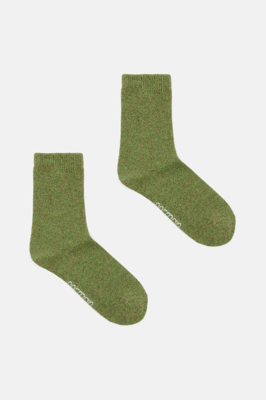 Gorman - Green Marle Wool Sock - green