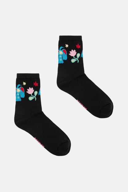 Gorman - Amphora Black Sock - multi