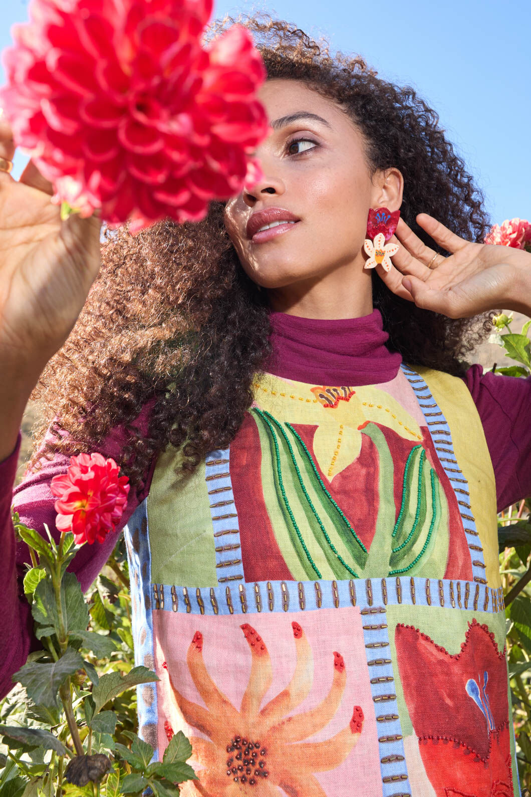 Gorman - Rosies Posies Earrings - multi