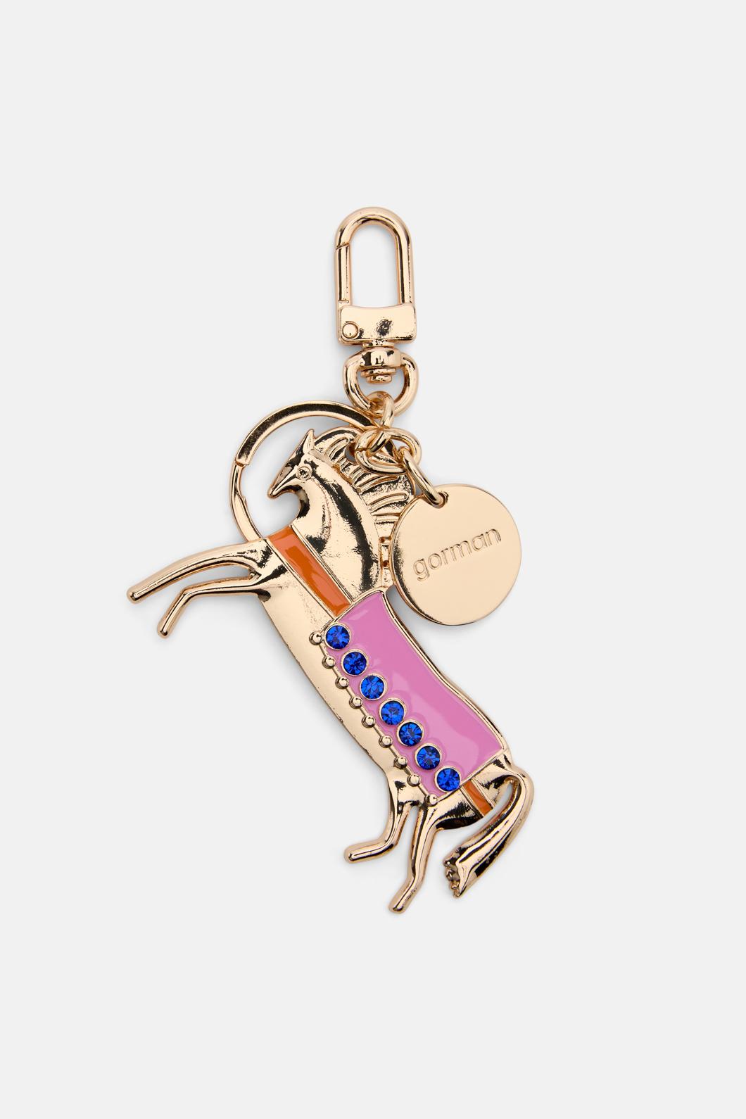 Gorman - Horse Keychain - multi