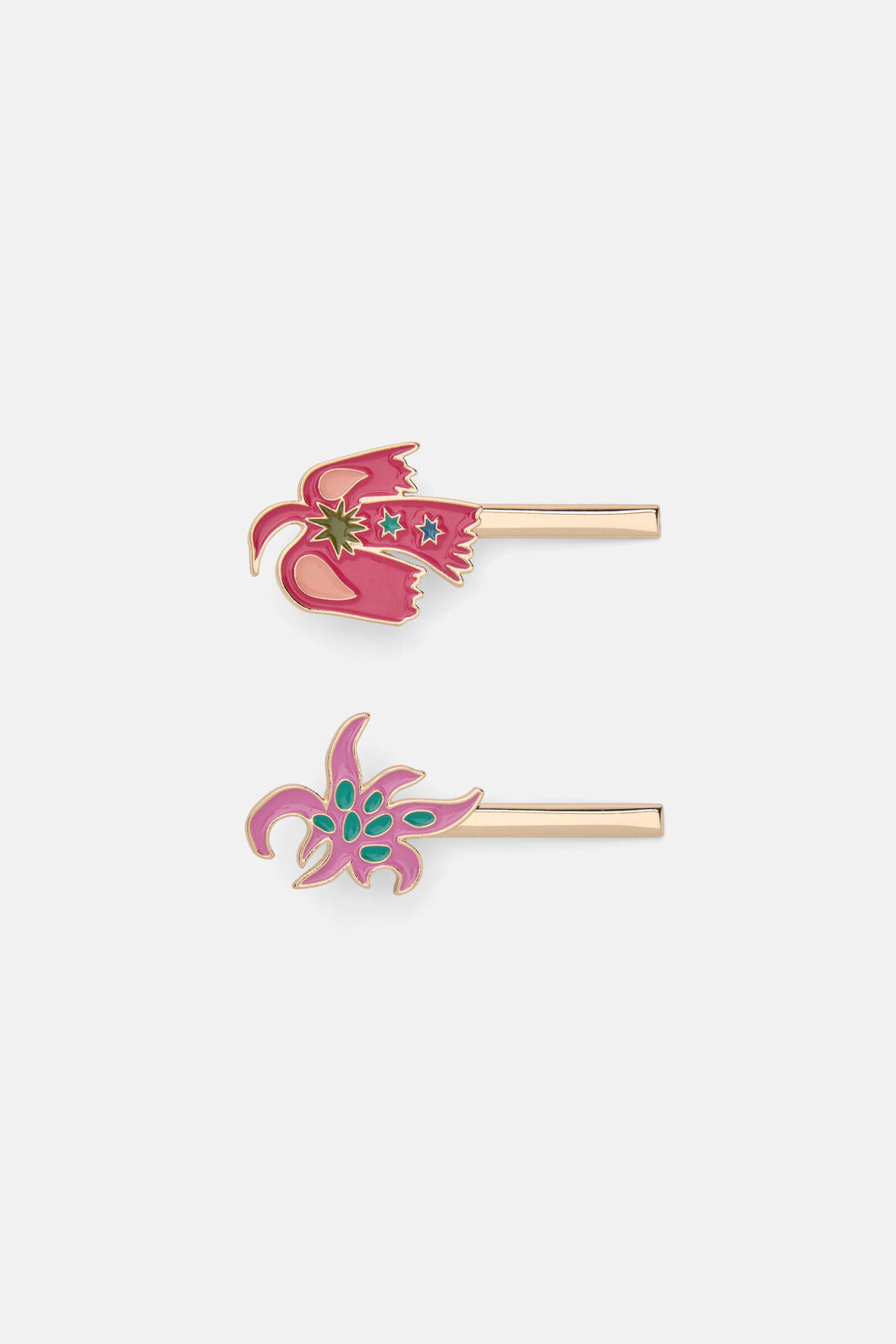 Gorman - Desert Garden Hair Clip Set x2 - multi