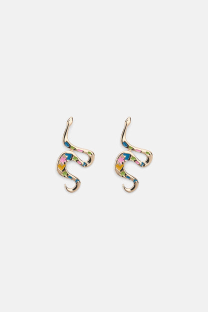 Gorman - Desert Garden Snake Earring - multi