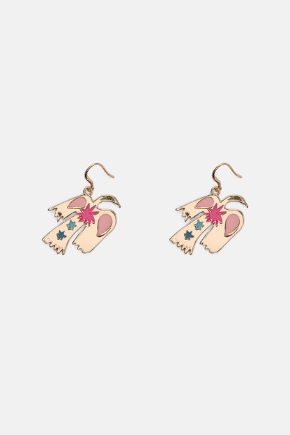 Gorman - Desert Garden Bird Earring - multi