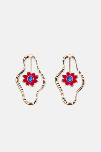 Gorman - Windowsill Flower Drop Earring - multi