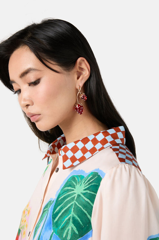 Gorman - Windowsill Strawberry Earring - multi