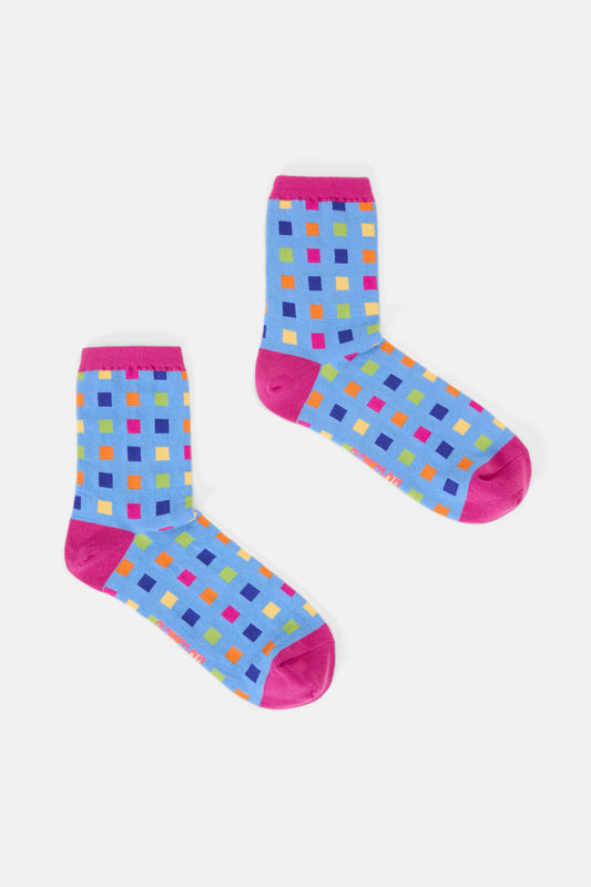 Gorman - Light Up Check Sock - multi