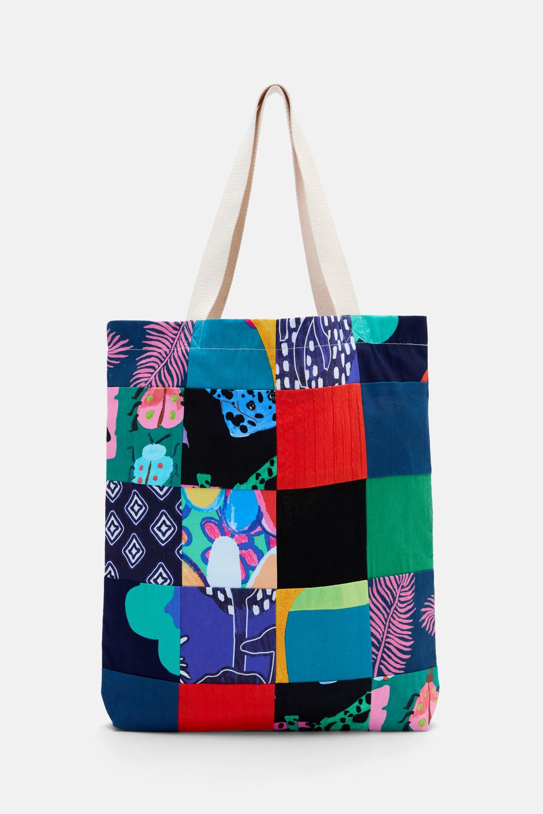 Gorman - Patchwork Upcycled Tote - multi