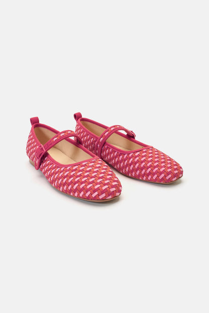 Gorman - Lattice Flat-Red - red