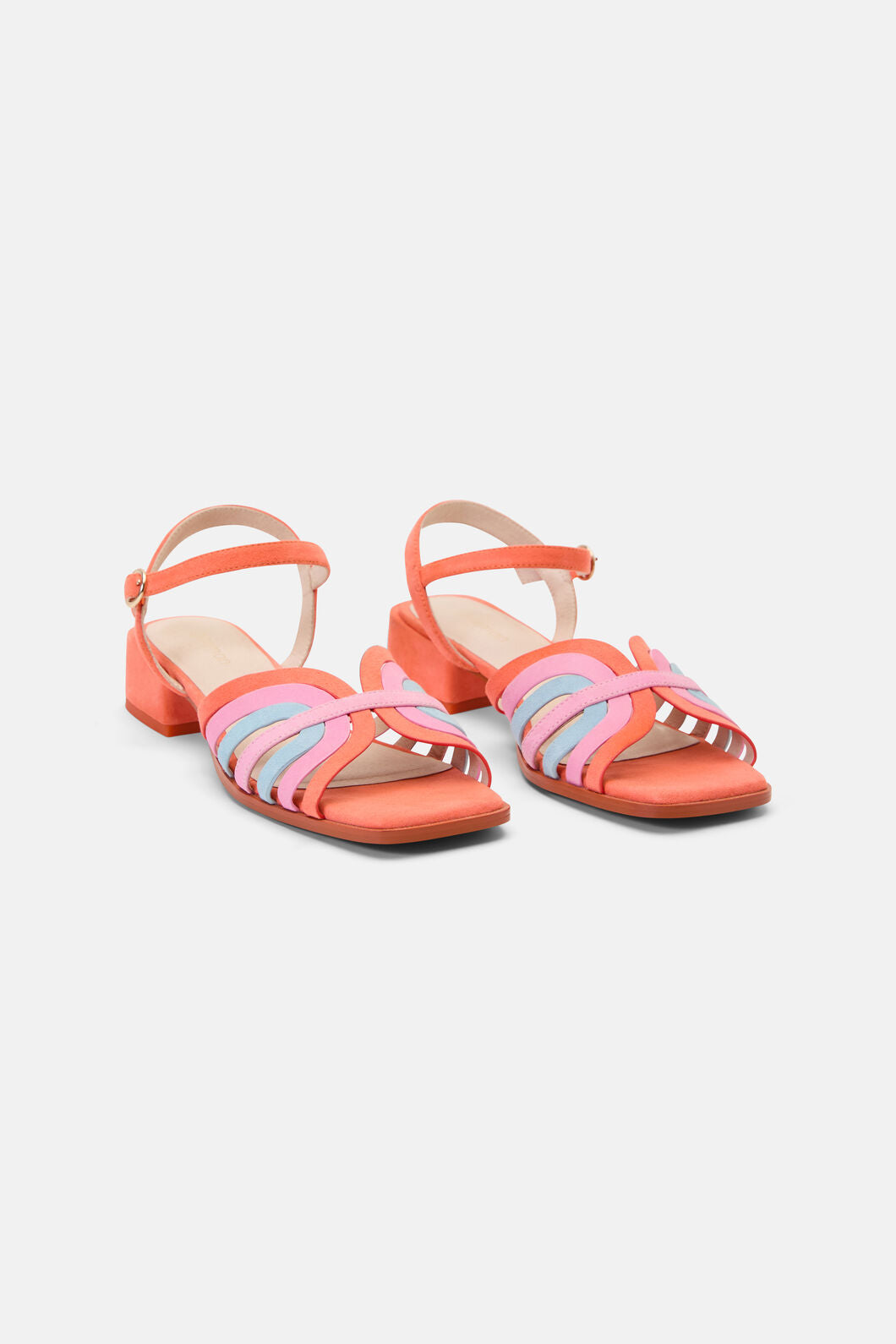 Gorman - Bon Voyage Sandal Coral - blue-coral