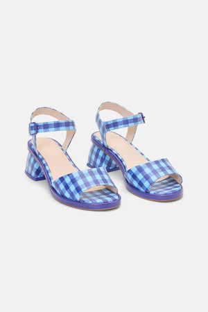 Gorman - Picnic Club Heel Blue - blue