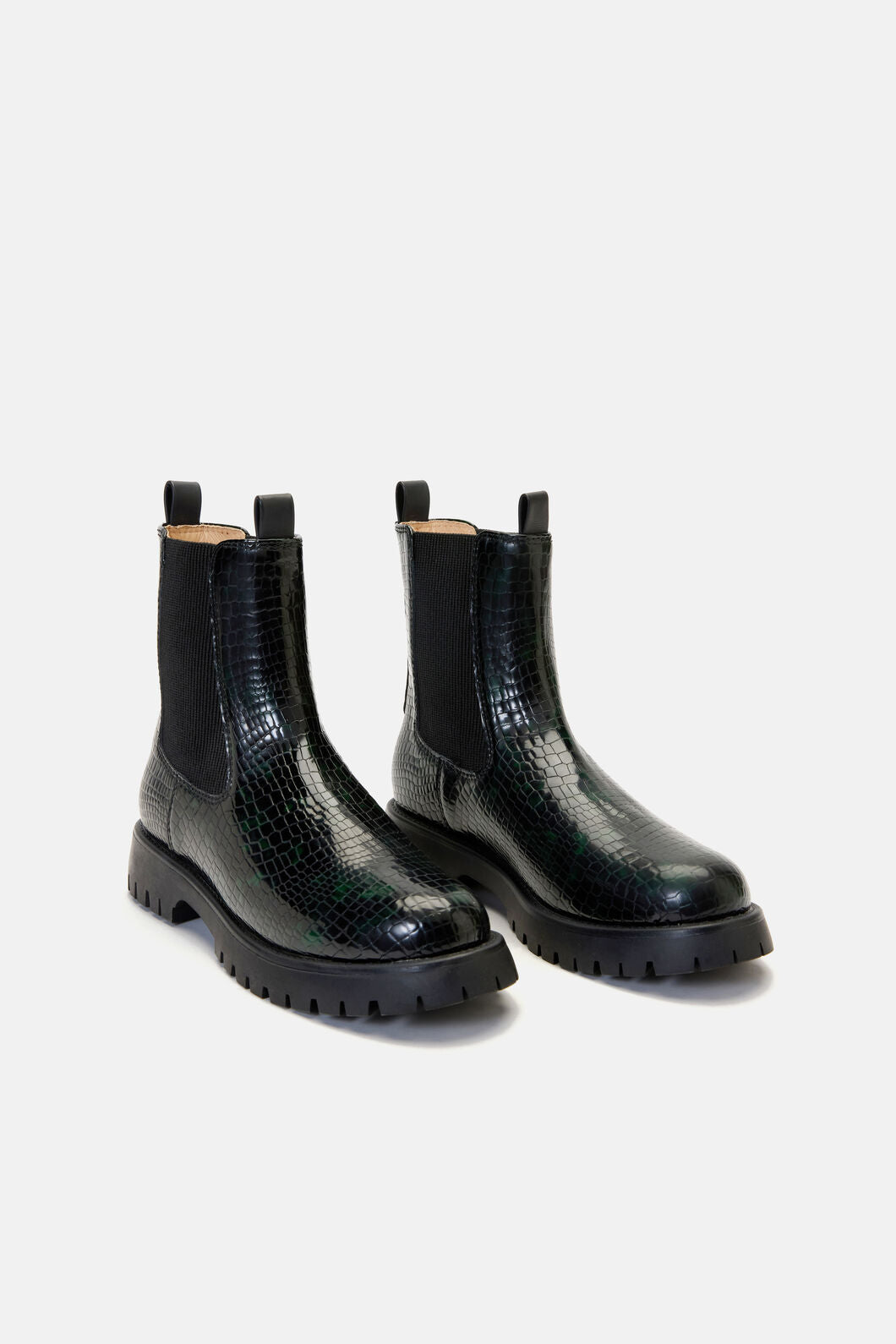 Gorman - Leo Rising Boot-Black/Green - black-green