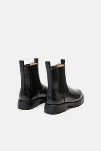 Gorman - Leo Rising Boot-Black/Green - black-green