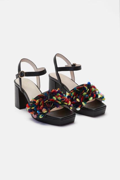 Gorman - Scribble Heel - black-multi