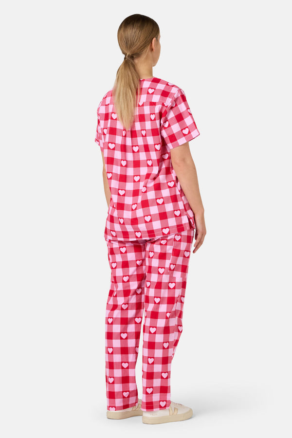 Gorman - Heartbeat Scrub Set - pink