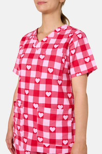 Gorman - Heartbeat Scrub Set - pink