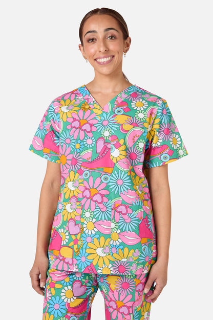 Gorman - Malibu Summer Scrub Set - green