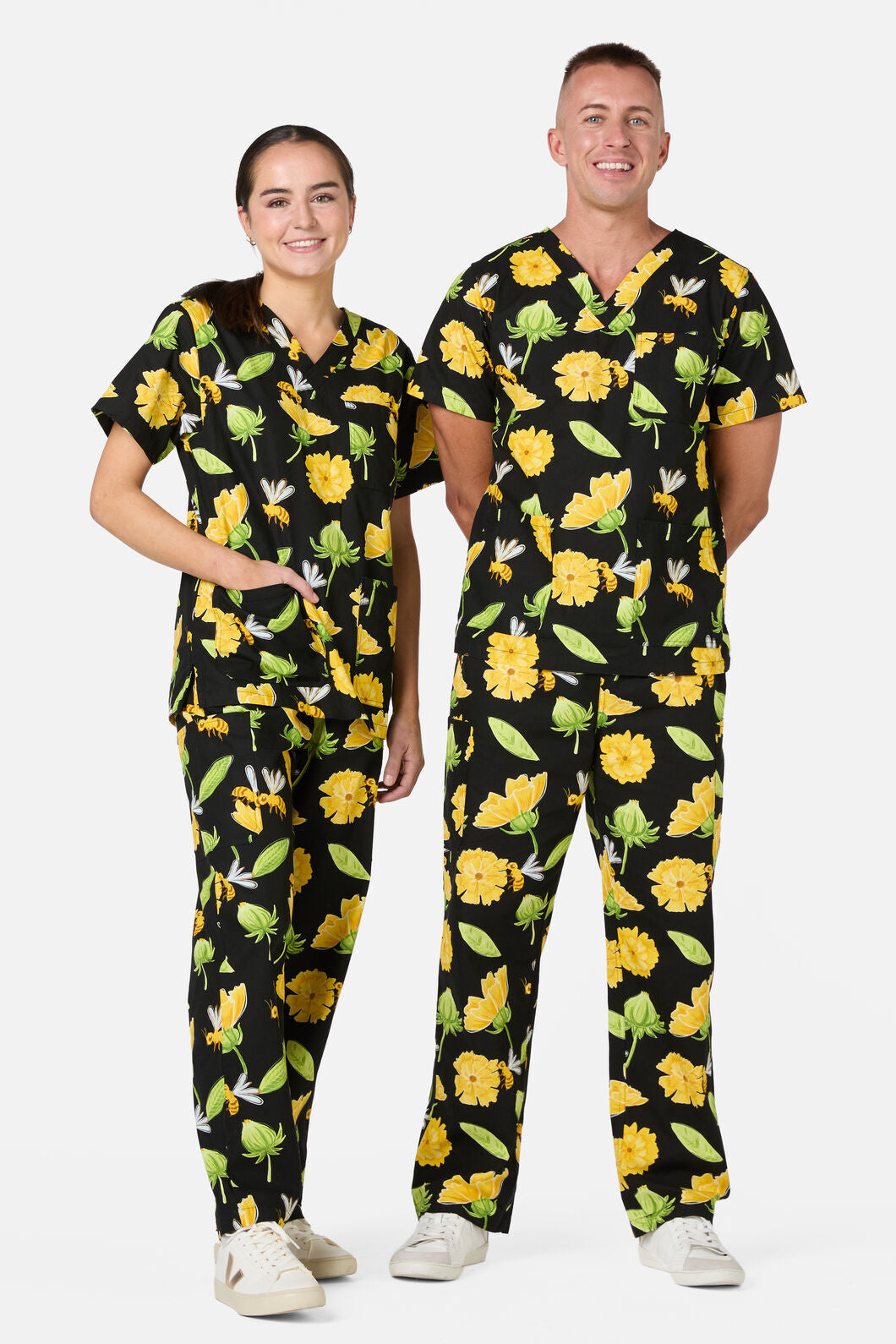Gorman - Buzzy Bee Scrub Set - black