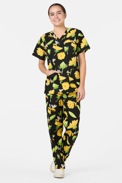 Gorman - Buzzy Bee Scrub Set - black