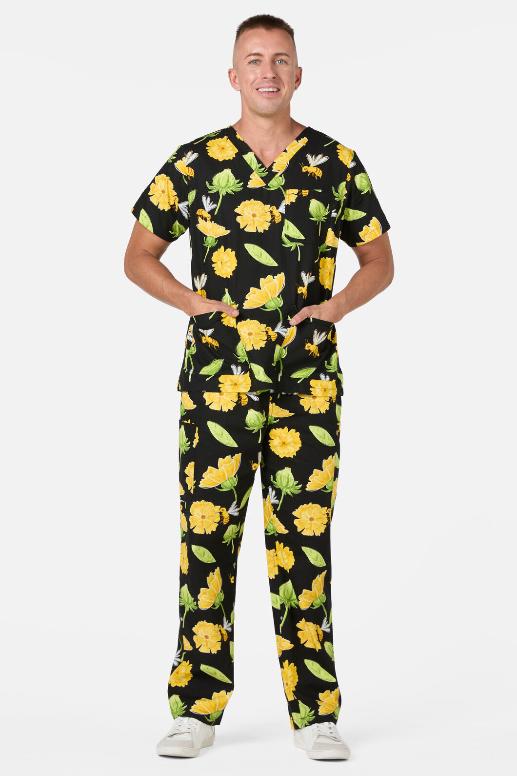 Gorman - Buzzy Bee Scrub Set - black