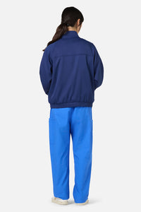 Gorman - Scrub Womens Navy Zip Up Jacket - navy