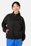 Gorman - Scrub Womens Black Zip Up Jacket - black