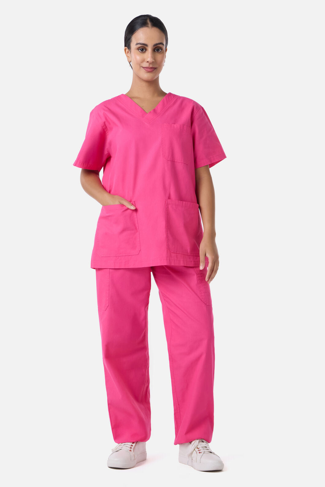 Gorman - Scrubs with love Berry Scrub Set - berry