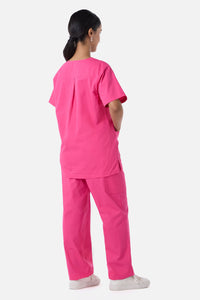 Gorman - Scrubs with love Berry Scrub Set - berry
