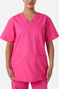 Gorman - Scrubs with love Berry Scrub Set - berry