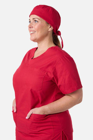 Gorman - Scrubs with love Red Scrub Hat - red