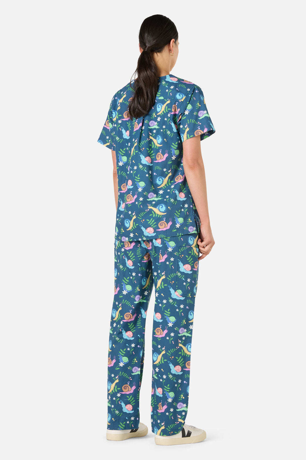 Gorman - Snailed It Scrub Set - blue