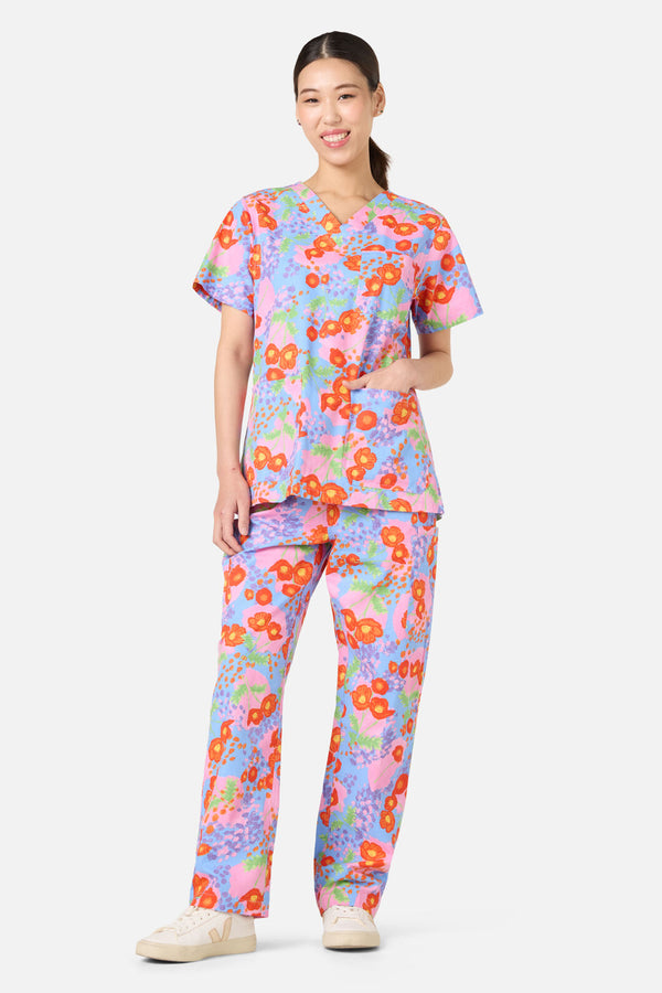 Gorman - Poppy Dotty Scrub Set - multi