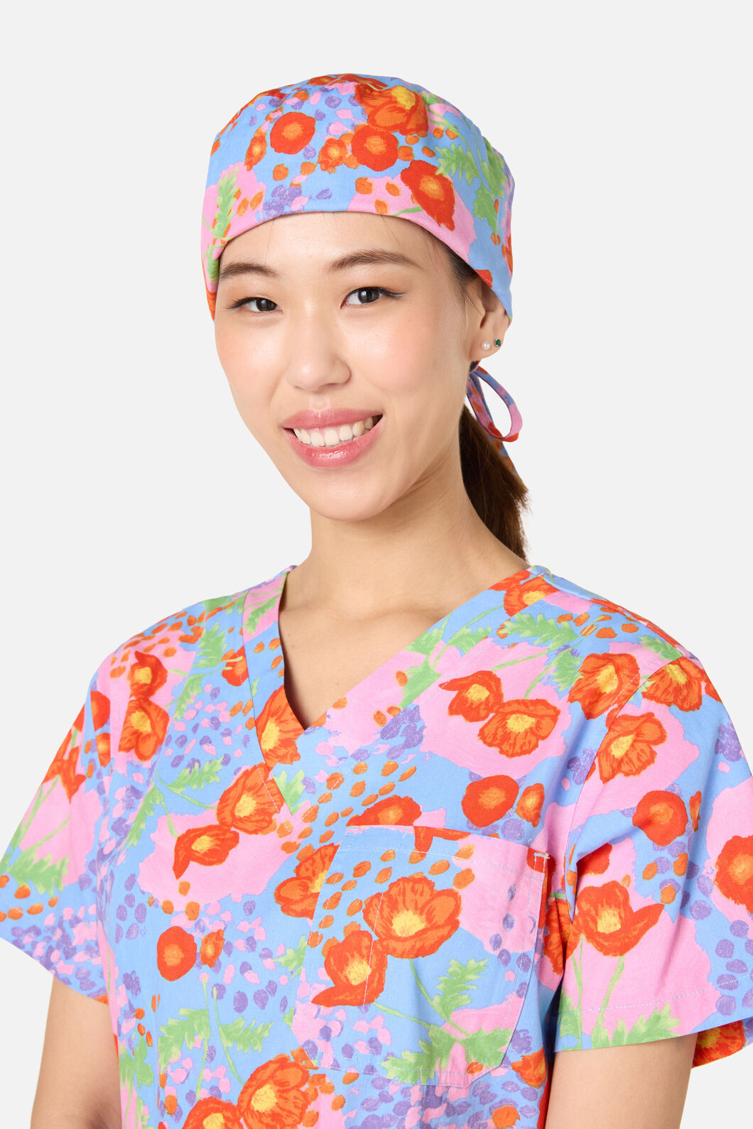 Gorman - Poppy Dotty Scrub Hat - multi