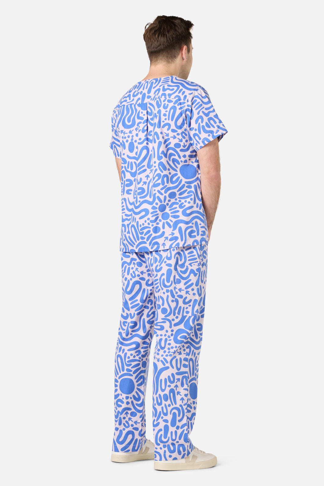 Gorman - Wuk-tjarra Scrub Set - blue
