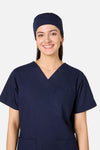 Gorman - 100% Cotton Navy Scrub Hat - navy