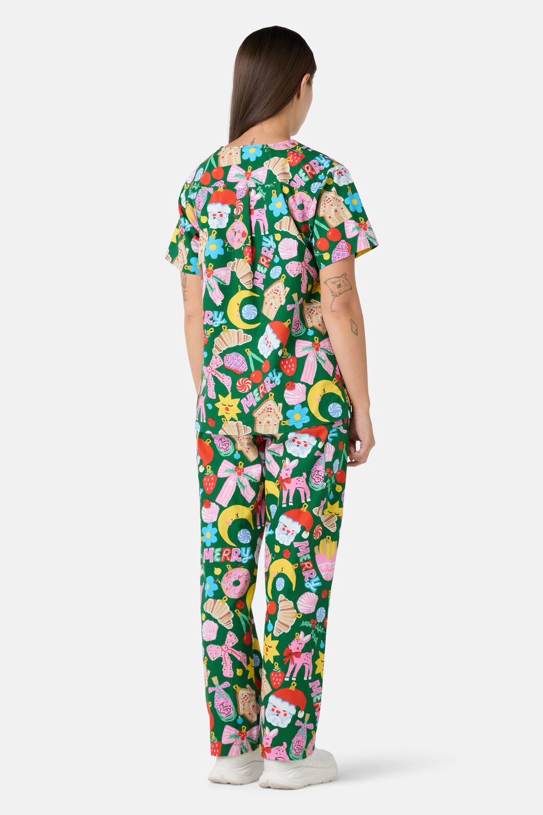 Gorman - Merry & Bright Scrub Set - green