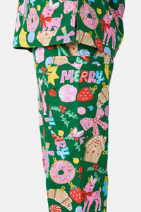 Gorman - Merry & Bright Scrub Set - green