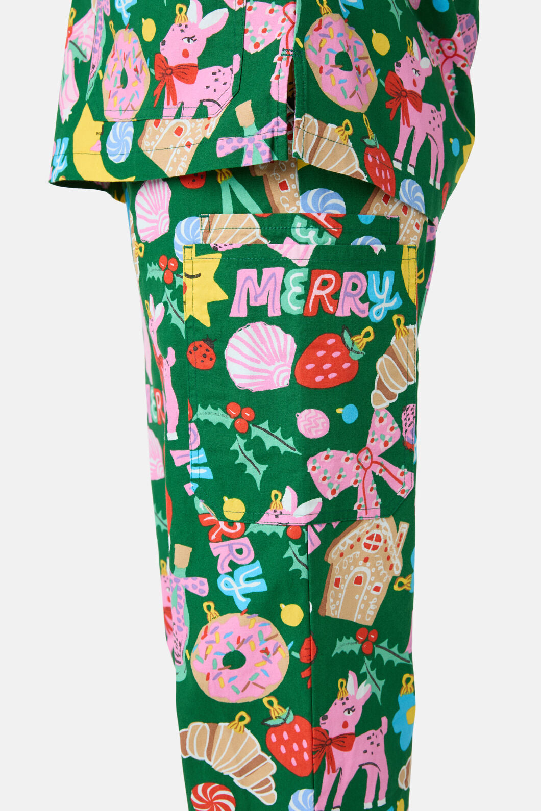 Gorman - Merry & Bright Scrub Set - green