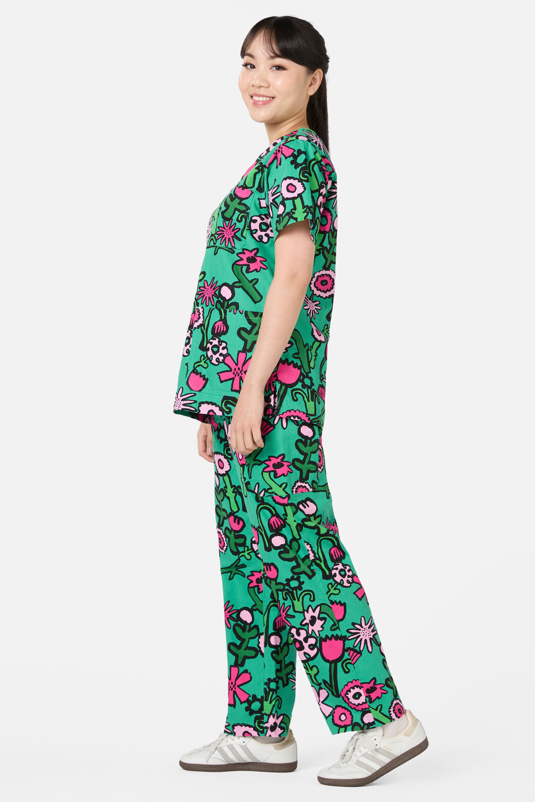 Gorman - Bloom'N'Blossom Scrub Set - green