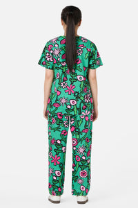Gorman - Bloom'N'Blossom Scrub Set - green