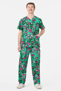Gorman - Bloom'N'Blossom Scrub Set - green